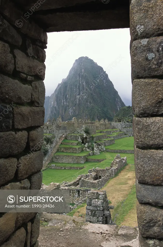 Machu Picchu Unesco World Heritage Site, Urubamba Valley, Peru