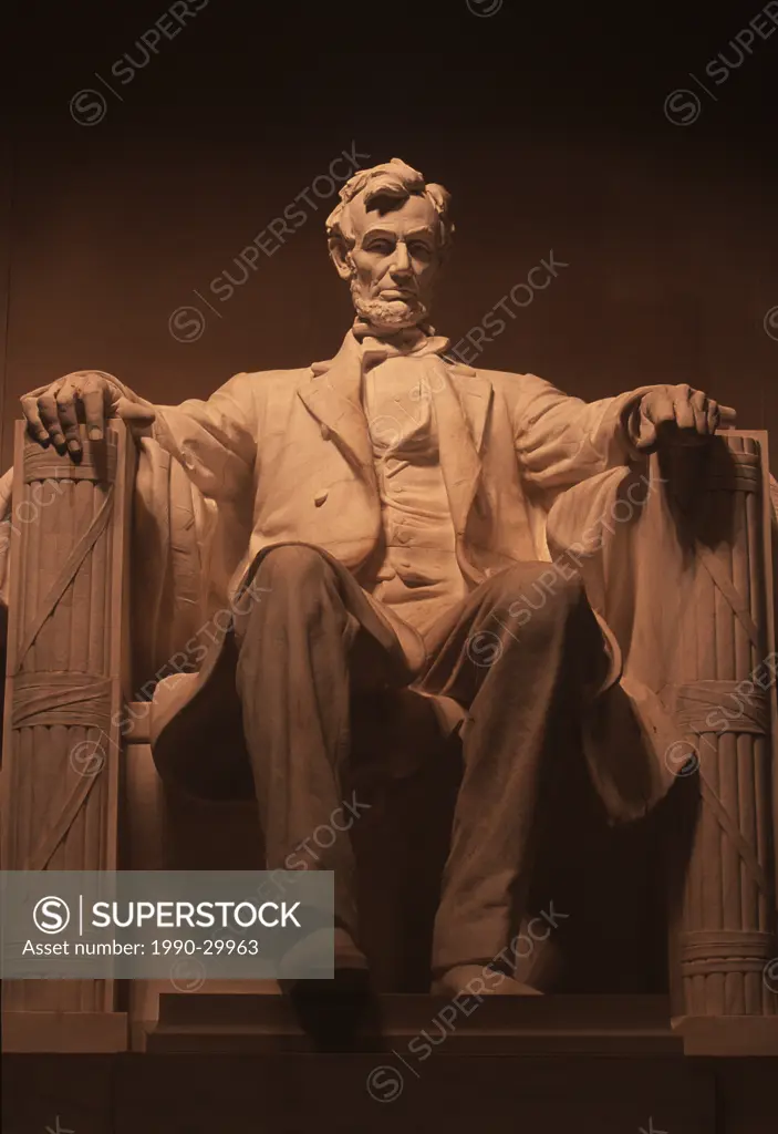 USA, Washington, DC, Lincoln Monument