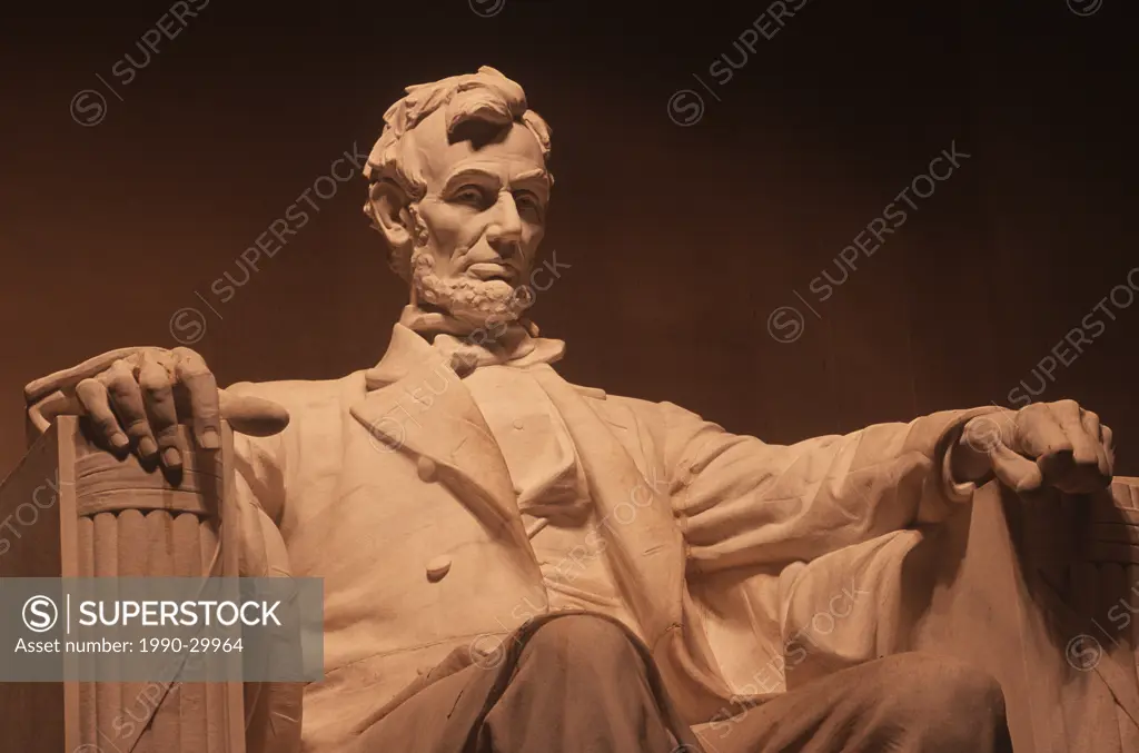 USA, Washington, DC, Lincoln Monument