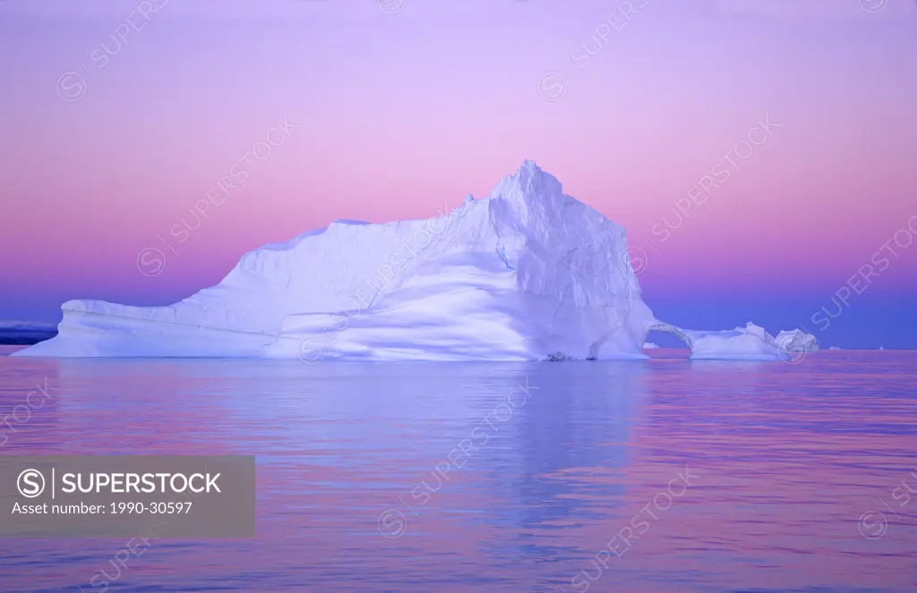 Iceberg, coastal Greenland.