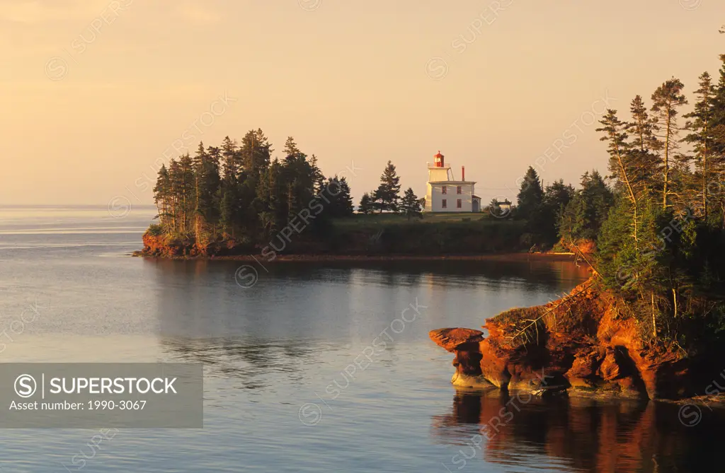 Blochhouse Lighthouse, Rocky Point, Prince Edward Island, Canada