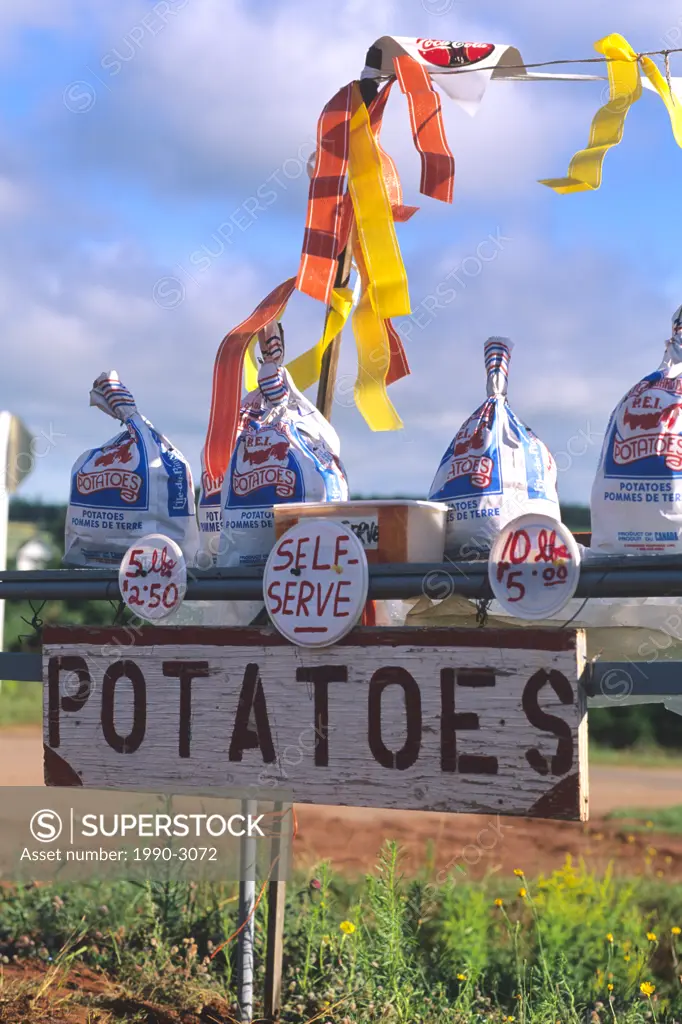 Potato Stand, tryon, Prince Edward Island, Canada