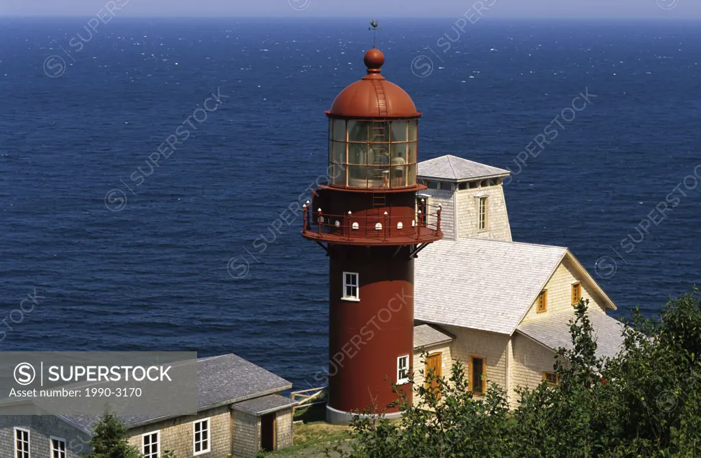 Lighthouse, Point-a-la-Renommee, Quebec, canada