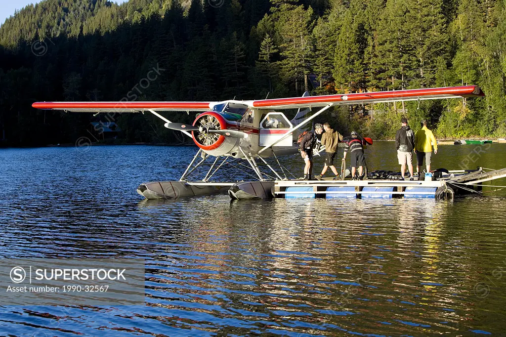 Lorna Lake, BC, Canada, Beaver float plane