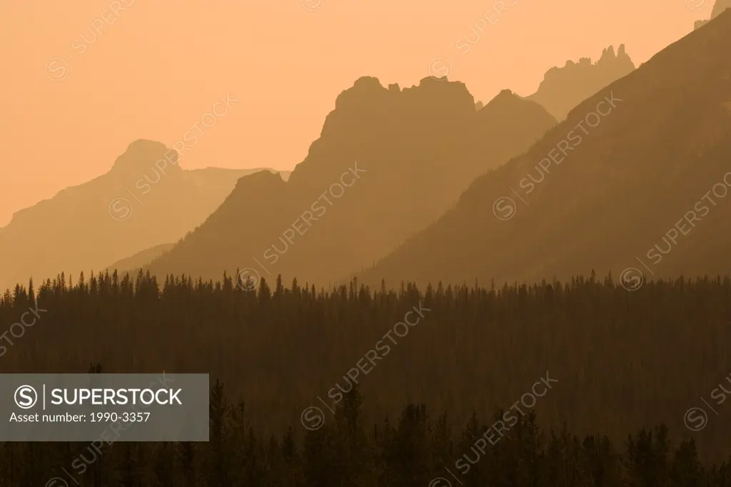 Rocky Mountains near Revelstoke, british columbia, canada
