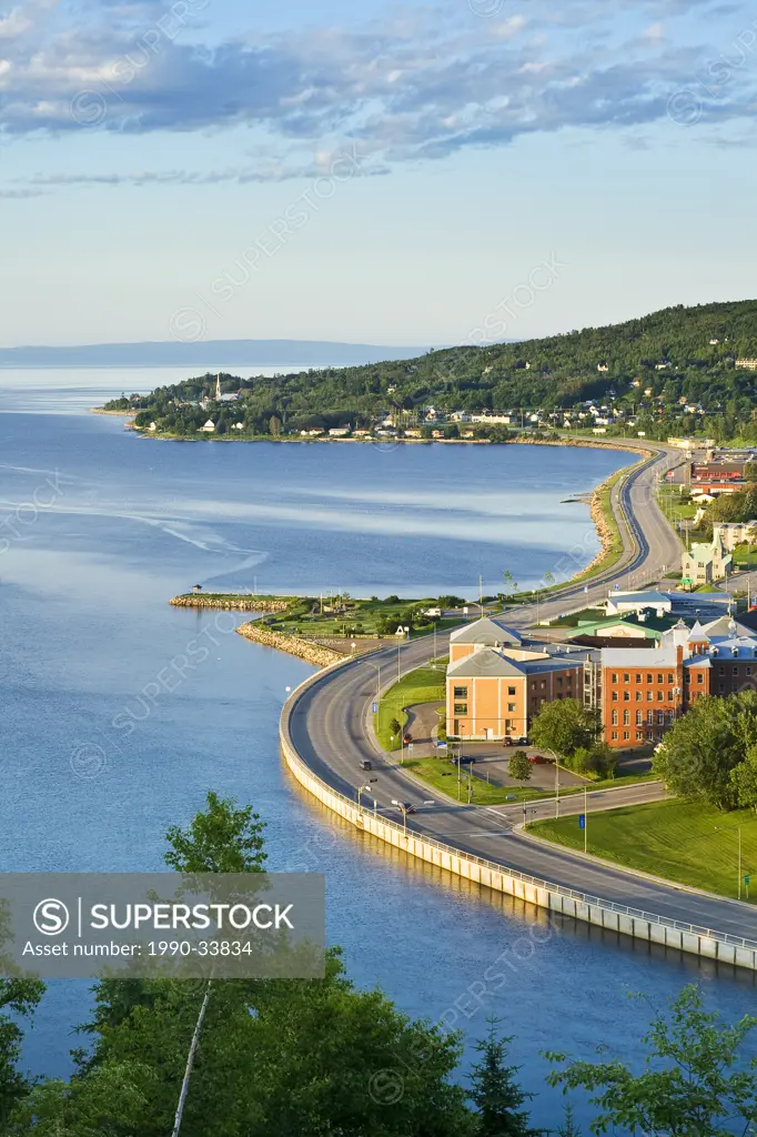 The second largest city in Charlevoix, La Malbaie, Charlevoix, Quebec, Canada