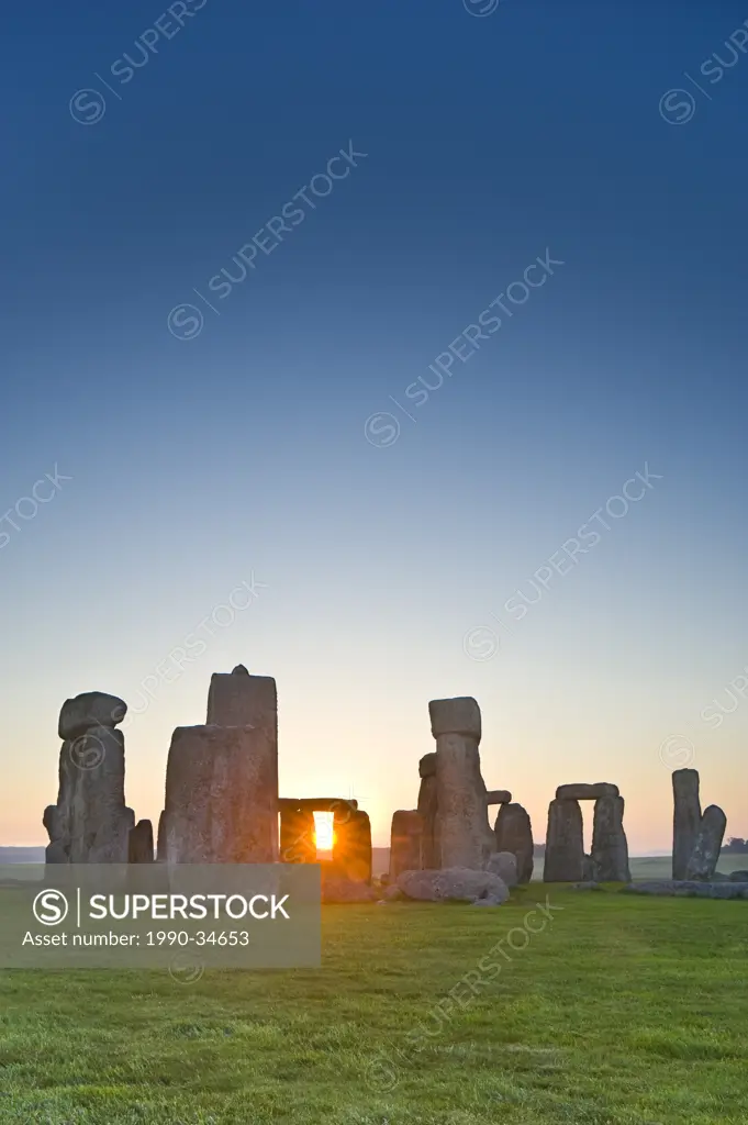 Stonehenge, near Salisbury, Great Britain