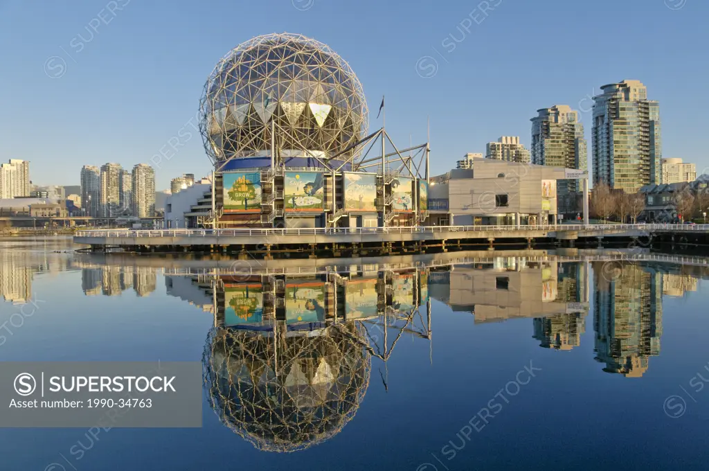 Telus Science World, False Creek, Vancouver, British Columbia, Canada