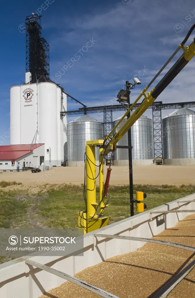 inland grain terminal, Assiniboia, Saskatchewan , Canada