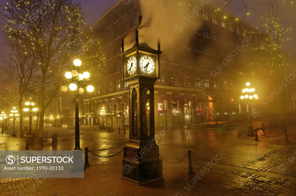 The Steam Clock, Gastown, Vancouver, British Columbia, Canada