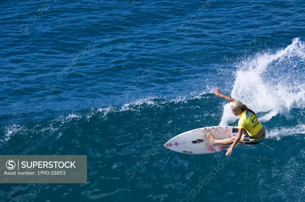 Surfing at Honolua Bay, Kapalua, Maui, Hawaii, United States