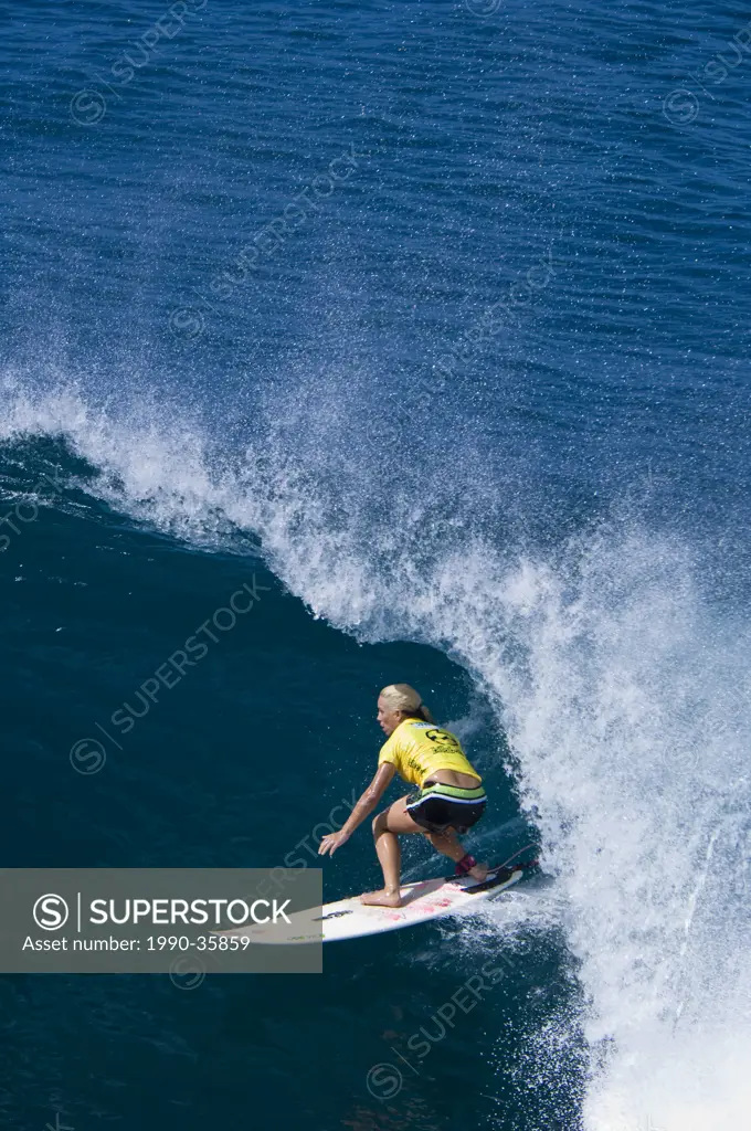 Surfing at Honolua Bay, Kapalua, Maui, Hawaii, United States