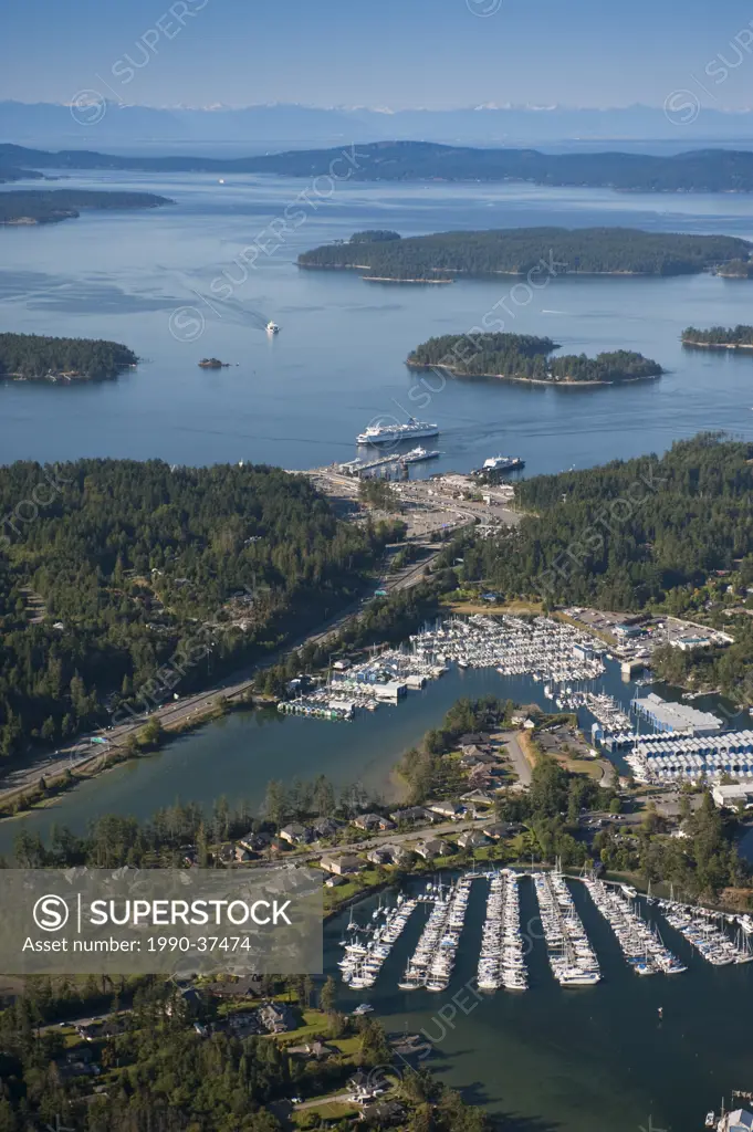 Swartz Bay ferry terminal, North Saanich, British Columbia, Canada