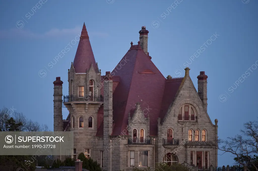 Craigdarroch Castle historic site, Victoria, British Columbia, Canada