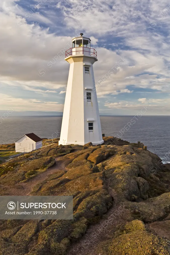 Light House at Cape Spear National Historic Site, Newfoundland and Labrador, Canada.