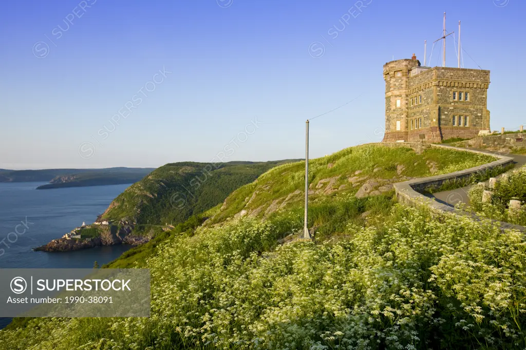 Cabot Tower on Signal Hill National Historic Site, St. John´s, Newfoundland and Labrador, Canada.