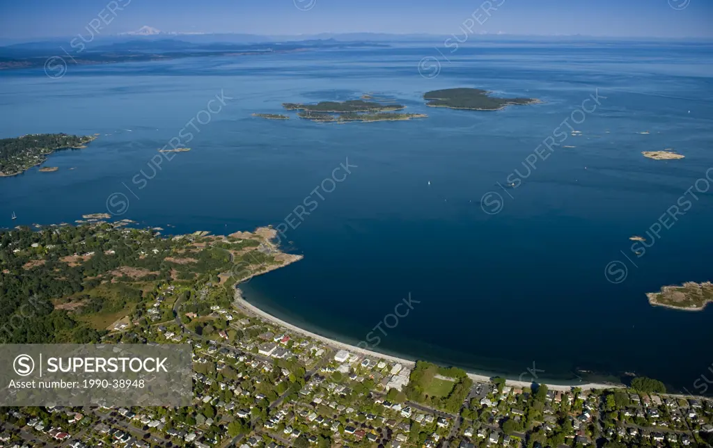 Oak Bay aerial , Victoria, British Columbia, Canada