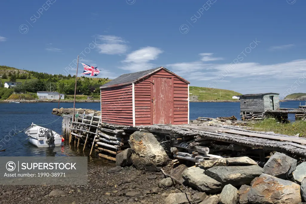 Fishing shed in New Perlican, Newfoundland and Labrador, Canada