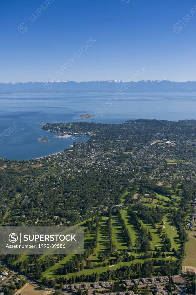 Oak Bay, Cadboro Bay and Uplands Golf Course, Victoria, British Columbia, Canada