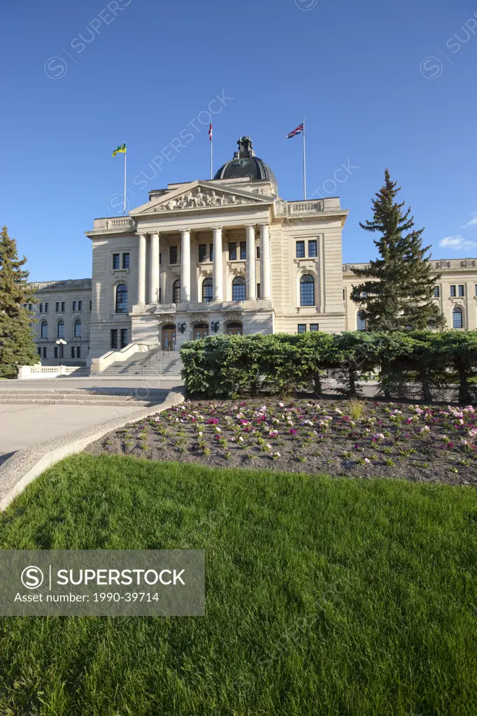 Saskatchewan Legislature in Wascana Park, Regina, Canada, Saskatchewan, Canada.