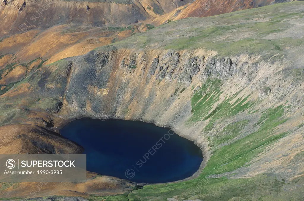Crater lake near smithers, british columbia, canada