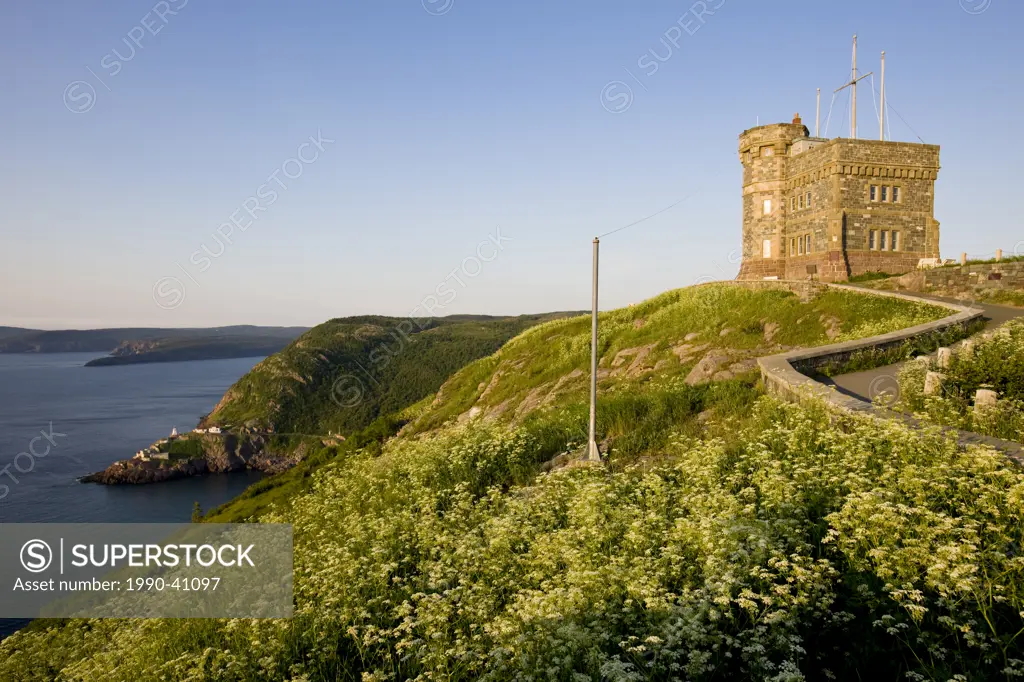 Cabot Tower on Signal Hill National Historic Site, St. John´s, Newfoundland and Labrador, Canada.