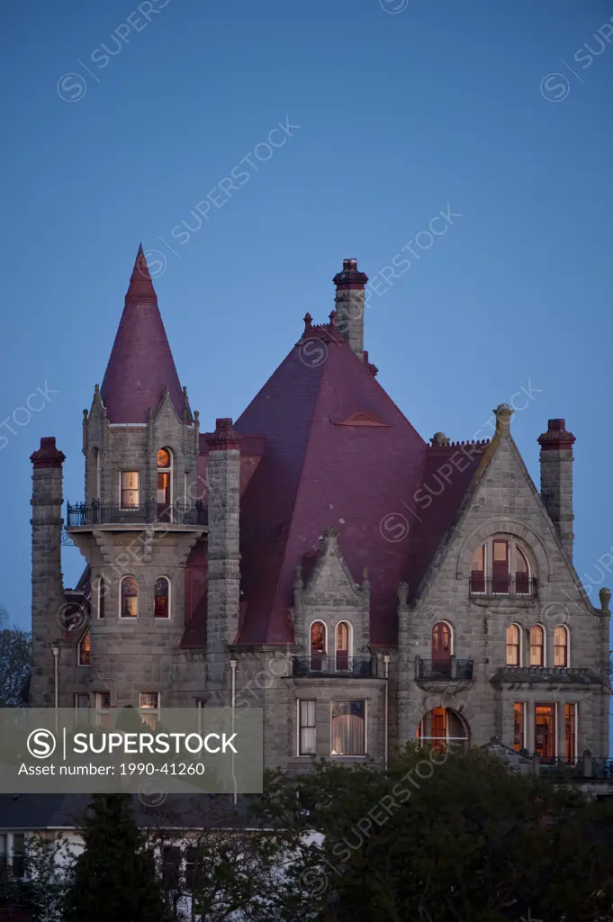 Craigdarroch Castle historic site, Victoria, British Columbia, Canada