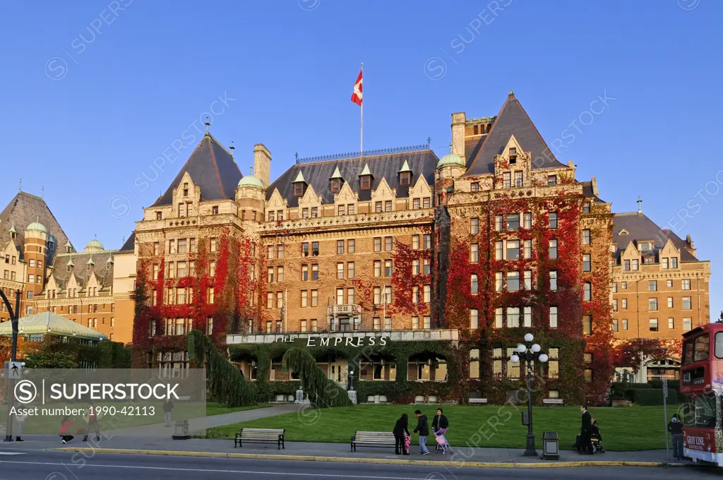 The Empress Hotel, Victoria, British Columbia, Canada