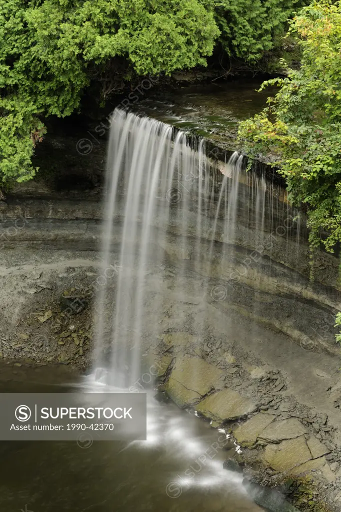 Bridal Veil Falls, Kagawong, Manitoulin Island, Ontario, Canada