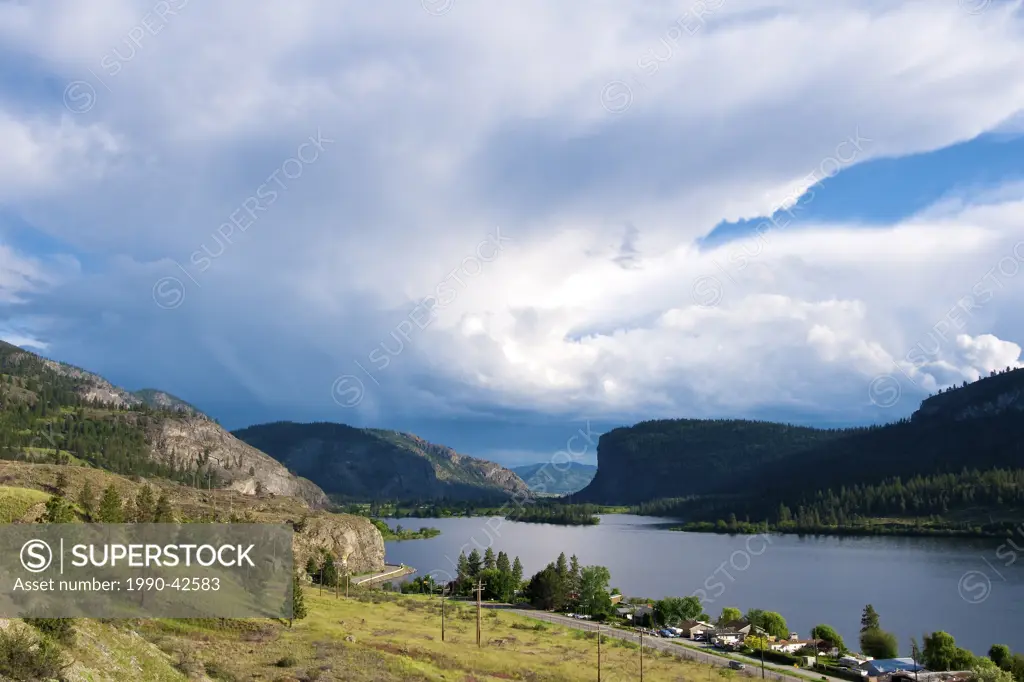 Vaseux Lake Provincial Park, Southern Okanagan Valley, British Columbia, Canada