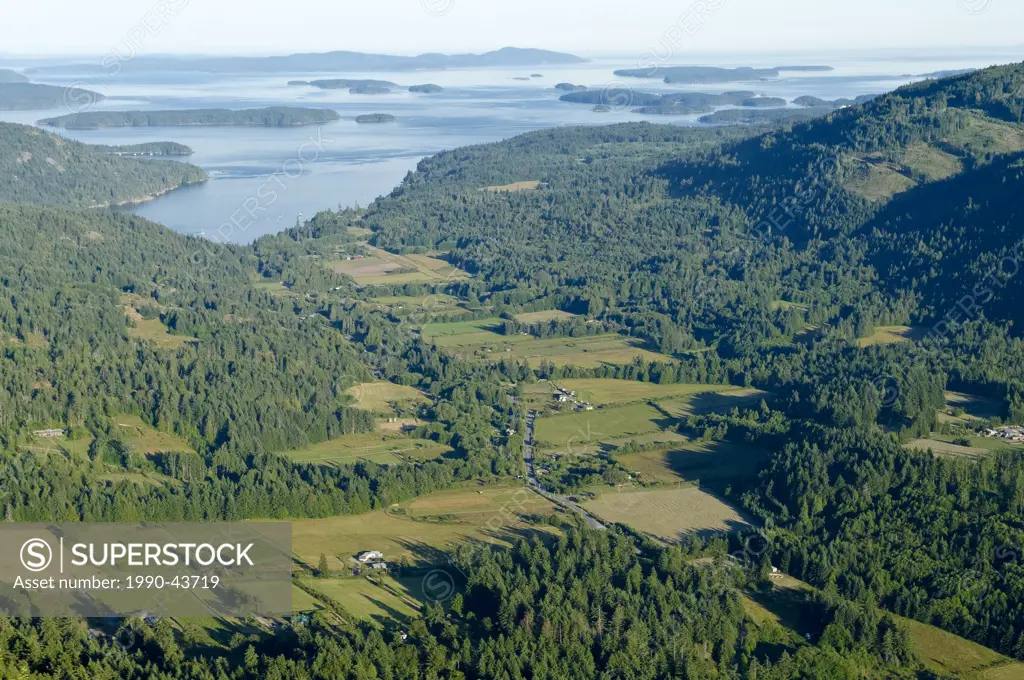 View from Mount Maxwell, Salt Spring Island, British Columbia, Canada