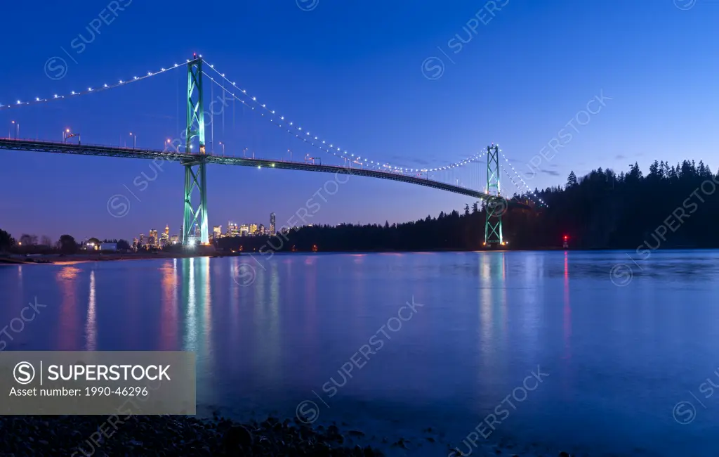 Lions Gate Bridge, Vancouver, British Columbia, Canada