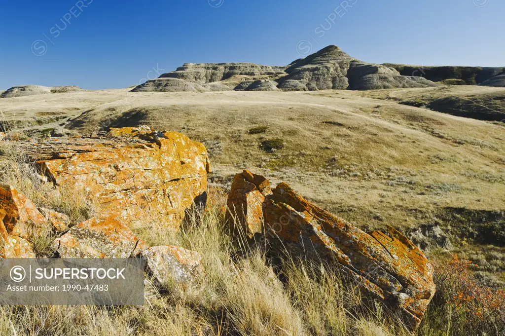 Killdeer Badlands, East Block, Grasslands National Park, Saskatchewan, Canada