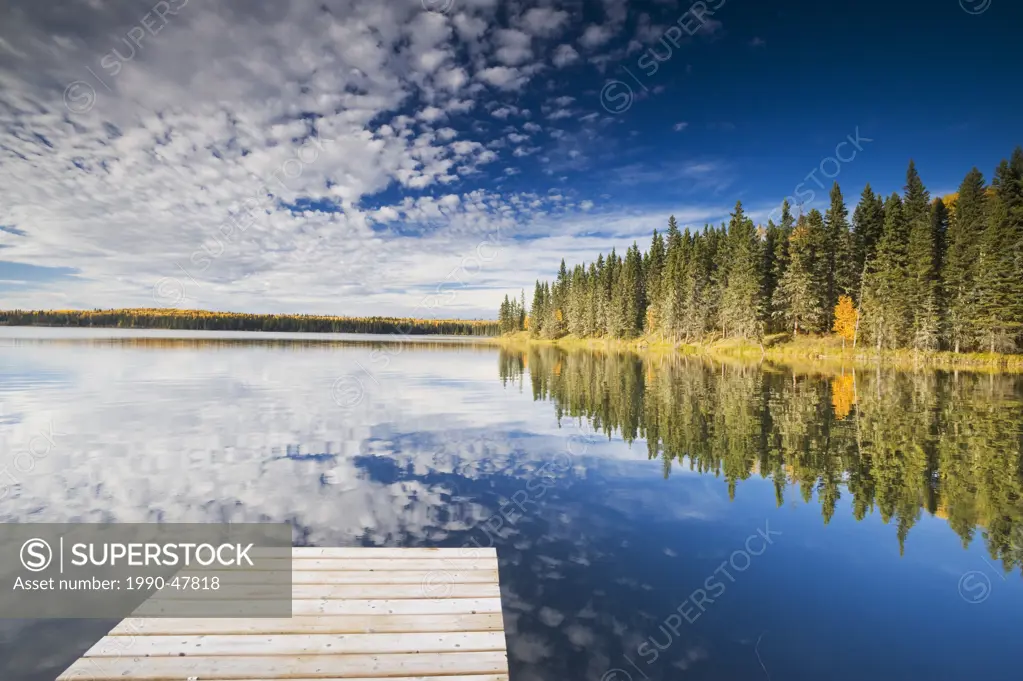 Hanging Heart Lakes, Prince Albert National Park, Saskatchewan, Canada