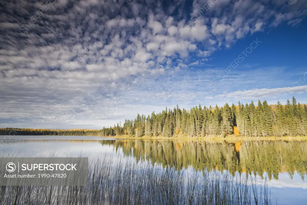 Hanging Heart Lakes, Prince Albert National Park, Saskatchewan, Canada