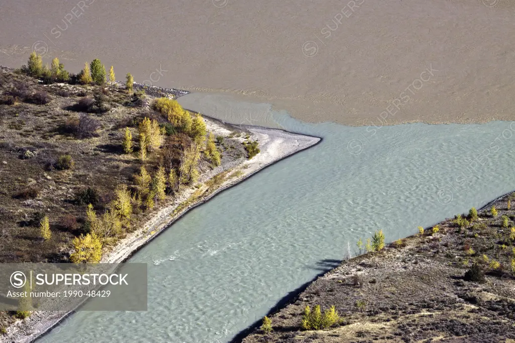Aerial photography over the Cariboo region of British Columbia, Canada
