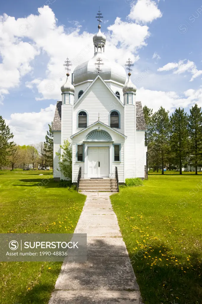St. Michael´s Ukrainian Greek Orthodox Church, Gardenton, Manitoba, Canada