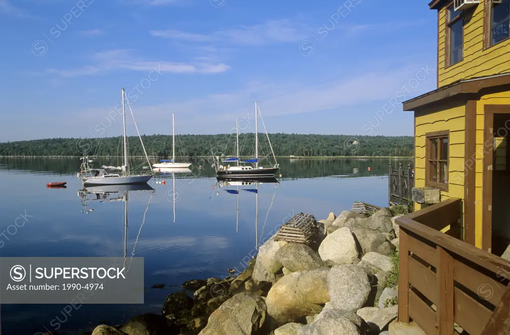 Pleasure boats, Shelburne, Nova Scotia, Canada