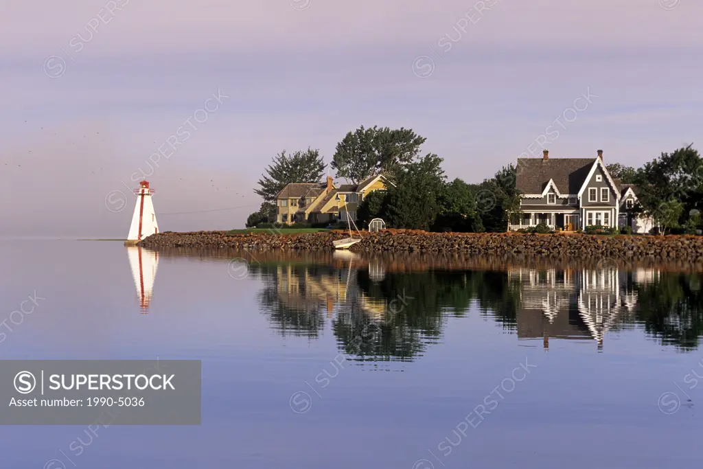 Lighthouse in Victoria Park, Charlottetown, Prince Edward Island, Canada