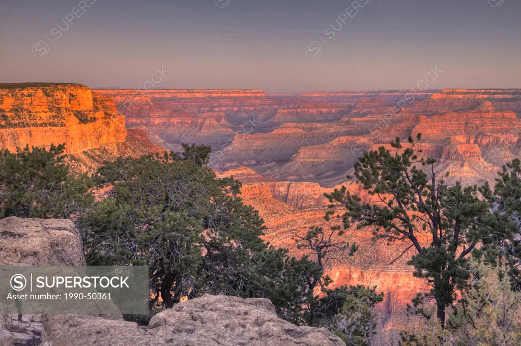 Sunrise, Grand Canyon, South Rim, Arizona, USA
