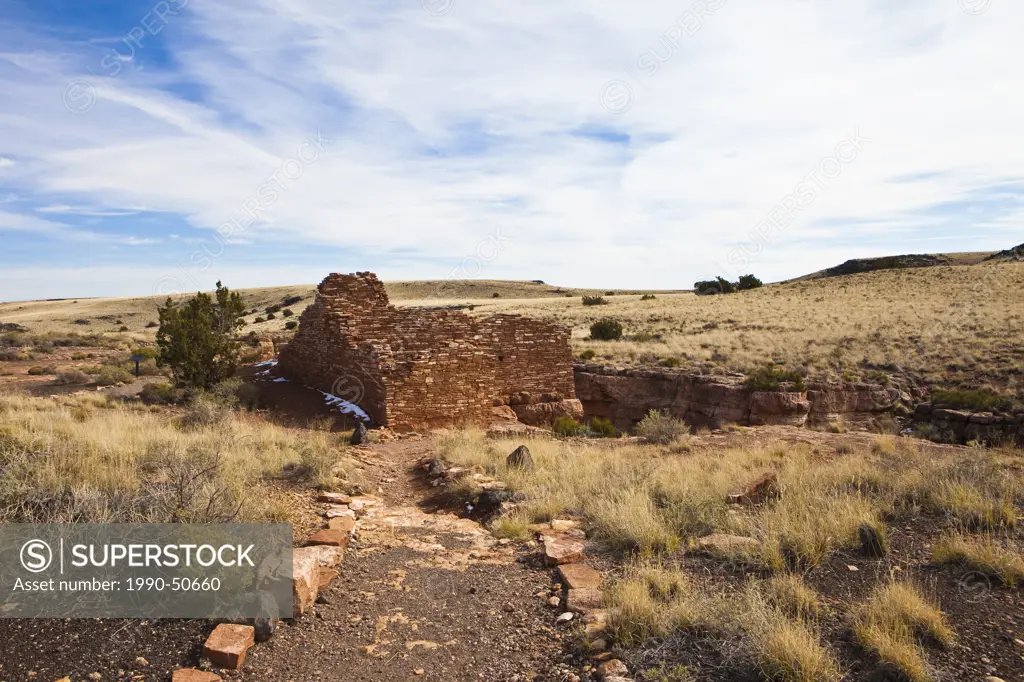 Lomaki Pueblo, Hopi Ruins, Wupaktki National Monument, Arizona