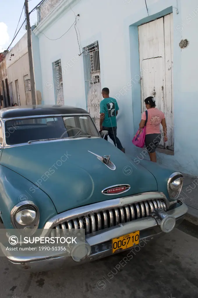 Classic American 1950s car, Holguin, Cuba