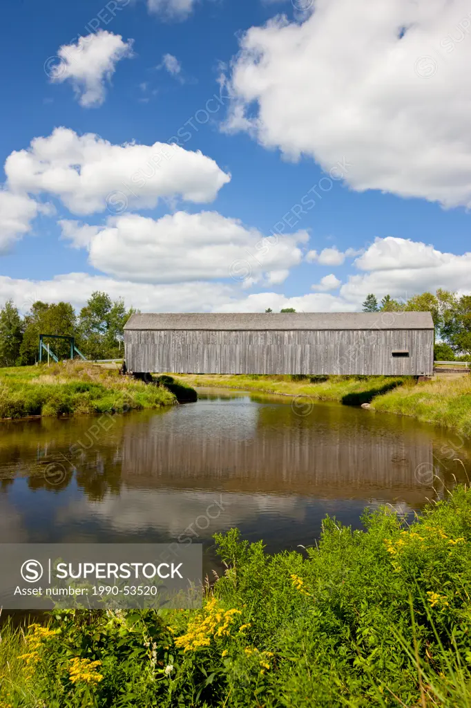 The Hasty Bridge officially Petitcodiac River 3 Covered Bridge River Glade, Westmorland County, New Brunswick, Canada