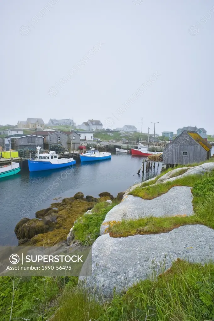 Fishing boats, Peggy´s Cove, Nova Scotia, Canada