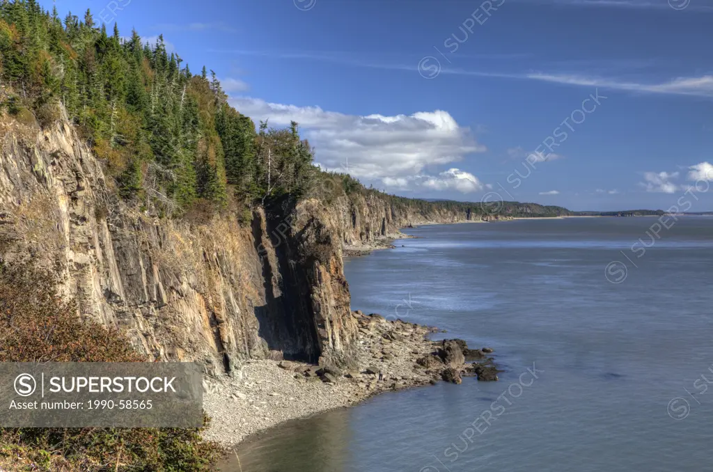 Cape Enrage, Bay of Fundy, Atlantic Ocean, New Brunswick, Canada
