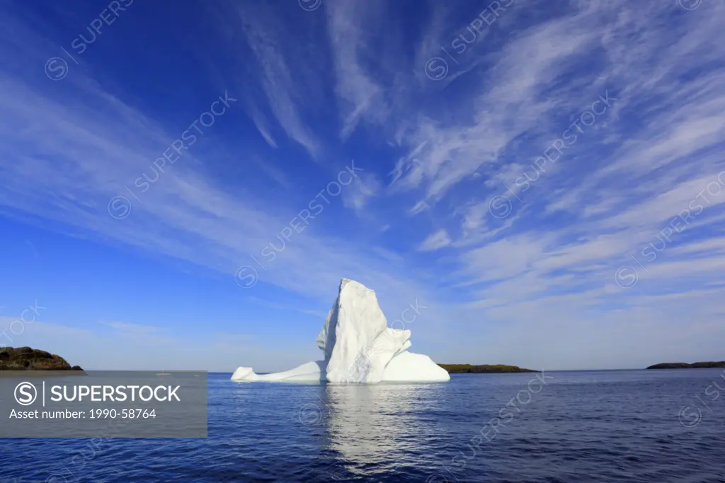 Iceberg off the east coast of Newfoundland near St Anthony´s