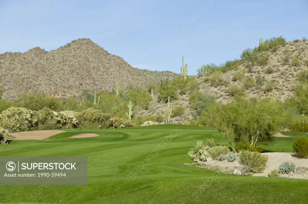 Gold Canyon Golf Resort in Gold Canyon, near Phoenix , Arizona, USA