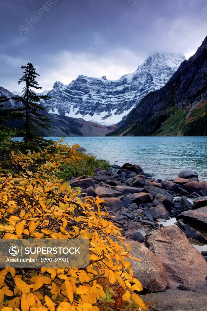 Howse Peak and Chephren Lake, Banff National Park, Alberta