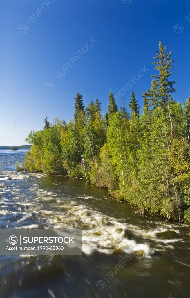 Otter Rapids along the Churchill River, Northern Saskatchewan, Canada