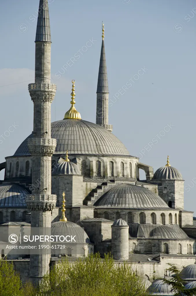 Yeni Camii, The New Mosque or Mosque of the Valide Sultan located in the Eminönü district of Istanbul, Turkey
